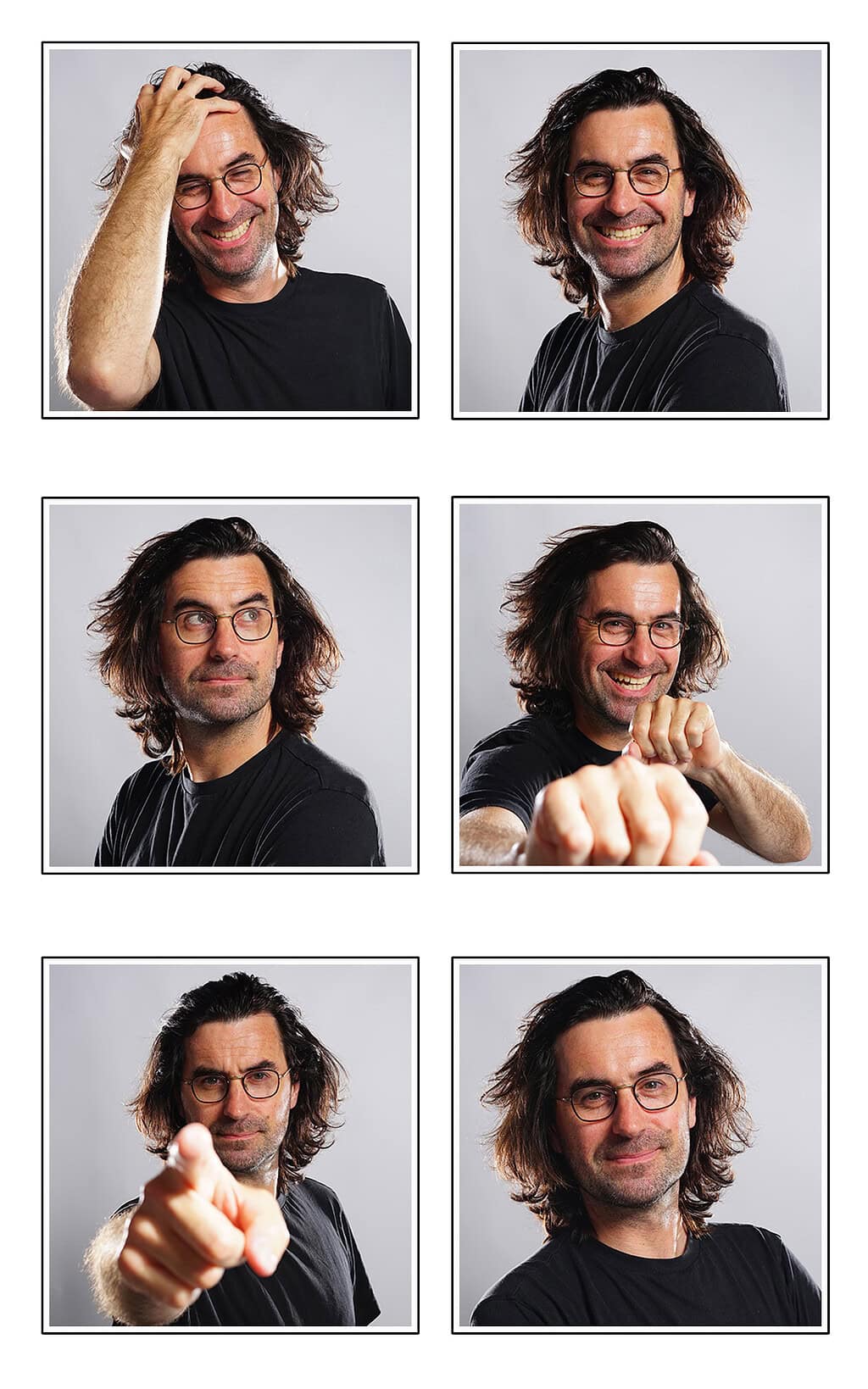 portrait professionnel à lyon – série de portraits d’un musicien et formateur cinéma/son, traduisant dynamisme, pédagogie et expertise.